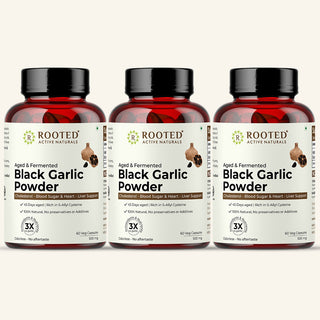 Aged & Fermented Black Garlic Capsules
