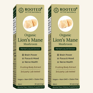 Organic Lion's Mane mushroom liquid extract,  30 ml, 30 Servings