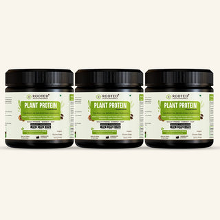 Plant Protein – 24gm Protein - Pea, Mushrooms, Spirulina & Probiotics