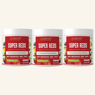 Super Reds - Blend of 21 nutritious Fruits & Berries | Tasty berry flavour drink mix